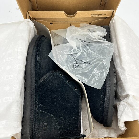 NWT UGG Women’s Black Neumel Lined Winter Ankle Boots US Size 8 EU 39 - Picture 4 of 6